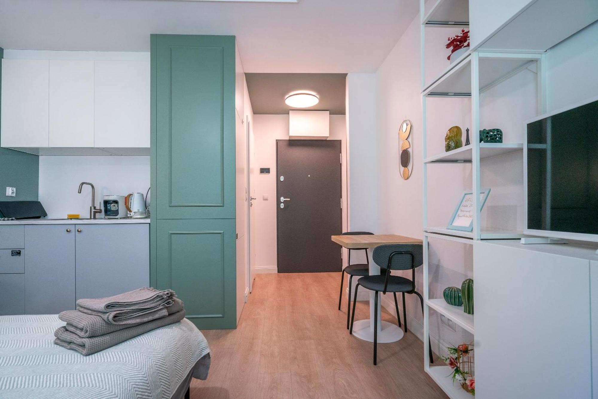 Appartement Fala Metro Sgh Klub Stodola Parking Parkview Fast Wifi