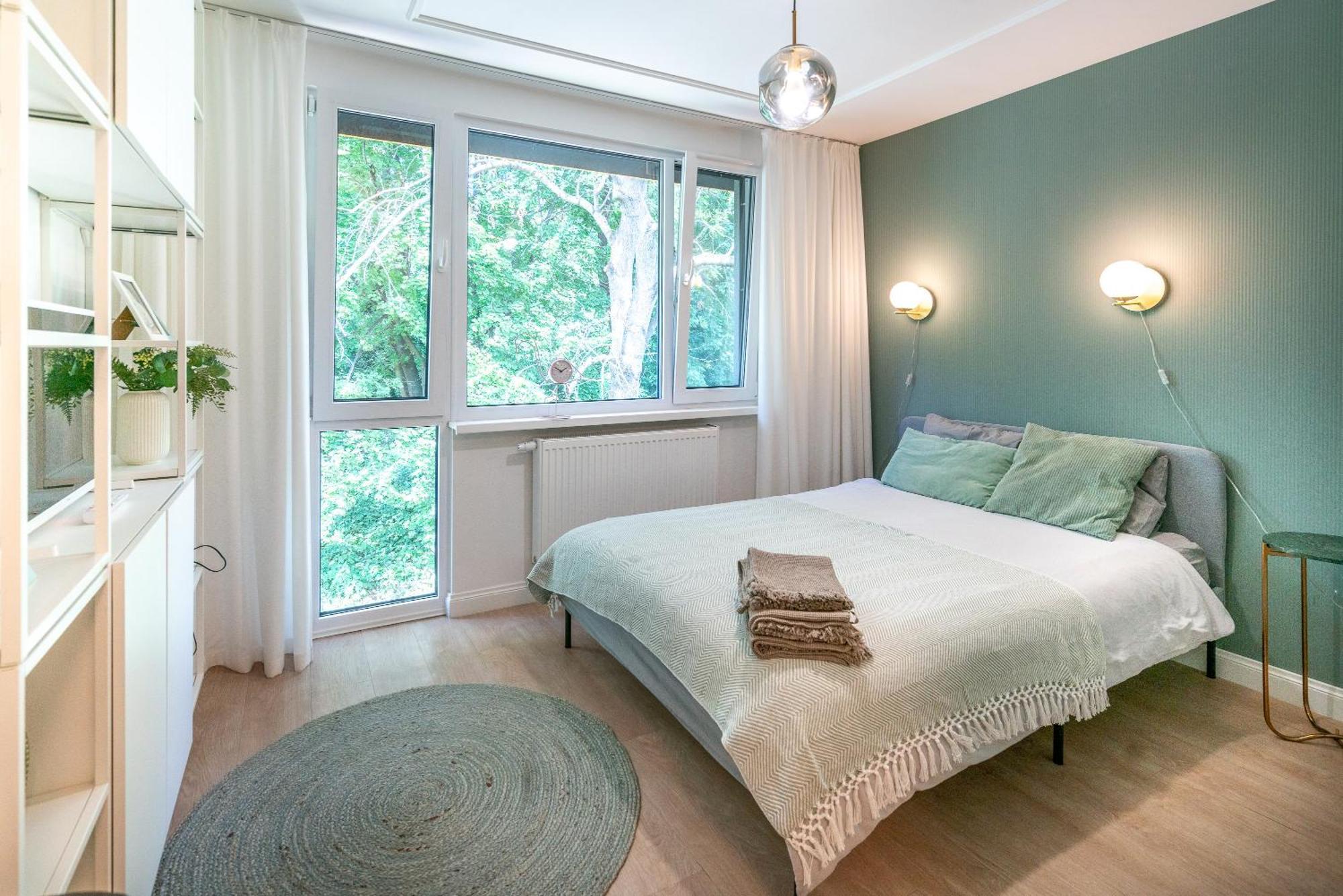 Appartement Fala Metro Sgh Klub Stodola Parking Parkview Fast Wifi